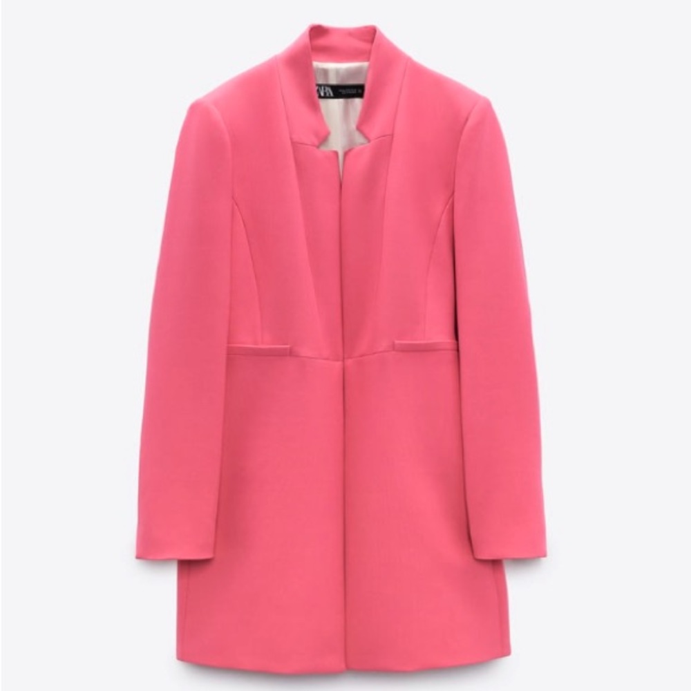Zara Vibrant Pink Women's Blazer